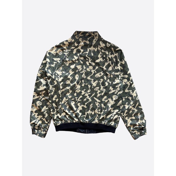 Louis Vuitton Takashi Murakami Camouflage Monogram Windbreaker - Picture 2 of 7